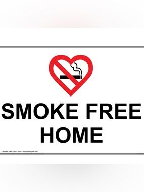 Completely smoke free home